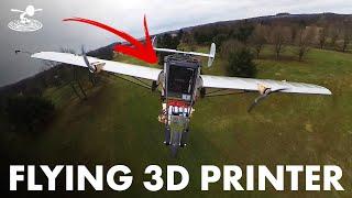 Making A 3D Printer Fly - Printing On the Fly!!!