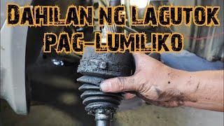 Lagutok pag Lumiliko Wag pabayaan | CV boots replacement Paano Gawin.