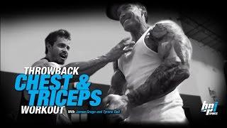 Throwback Chest and Triceps Workout with James Grage and Tyrone Bell