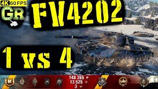 World of Tanks FV4202 Replay - 6 Kills 4.8K DMG(Patch 1.4.1)