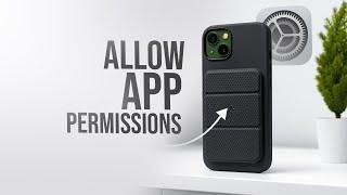 How to Allow App Permission in iPhone (explained)