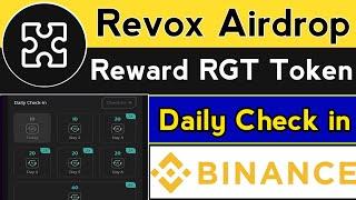 Revox Airdrop Reward RGT Token For All User || Binance web3 Airdrop || Revox Binance web3 Airdrop