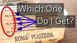 Roma Plastilina: Which Number to Get? - Sculpting Clay Consistency & Hardness Explained