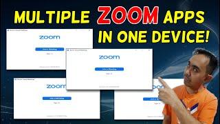 How to open MULTIPLE ZOOM Meetings (as many zoom apps as you want) in one Device | PinoyTV 