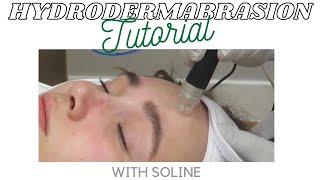 Hydrodermabrasion Tutorial | How To Perform Hydrodermabrasion | Hydro Soline 4-in-1 Facial Expert