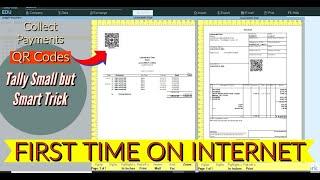 Tally New QR Code Feature | Print QR code in Party Ledger and in Invoice