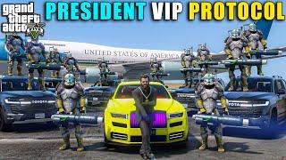 MICHAEL ILLUMINATI PRESIDENT VIP PROTOCOL IN LOS SANTOS | GTA V GAMEPLAY | GTA 5