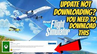 Microsoft Flight Simulator Not Updating, How To Update