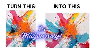 How to change the aspect ratio on a finished image in Midjourney