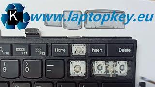 Installation Guide how to install fix repair keys in Lenovo keyboard Yoga Carbon X1 Gen 4 Gen 4th FC