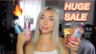 MASSIVE SEMI ANNUAL BATH & BODY WORKS SALE HAUL!!