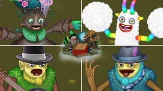 Shugabush Island - All Monsters Sounds & Animations | My Singing Monsters