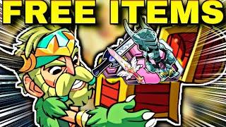 How to get FREE ITEMS in Brawlhalla (Skins,Colors,Titles and more!) + How to get the legend title!