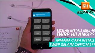 Cara Pasang TWRP Redmi 4X Pada MIUI 10| Cara Install TWRP Orangefox Suport Trable/nonTrable