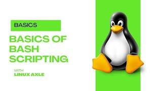 Bash Scripting Basics: Introduction, Script Creation, Variables & User Input | Linux Axle