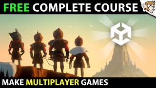 Learn Unity Multiplayer (FREE Complete Course, Netcode for Game Objects Unity Tutorial 2023)