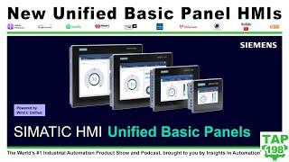 New Unified Basic Panel HMIs