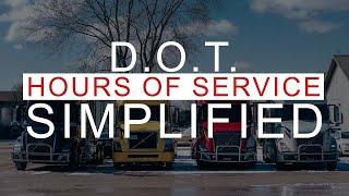 The Best Explained HOURS OF SERVICE Rules (With Examples)