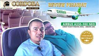 REVIEW LANGSUNG PESAWAT CITILINK AIRBUS A330 - 900 NEO DIRECT PADANG - JEDDAH #reels #umrah