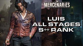 RE4 Remake Mercenaries - Luis - All Stages - S++ Rank