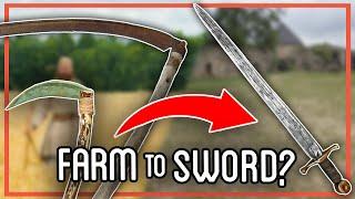 Farm to Sword: Can you Turn Old Farm Tools into a Norman Sword?