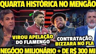 NEGÓCIO MILIONÁRIO NO FLAMENGO! FLAMENGO AGITA COM CLAUDINHO CHEGANDO! QUARTA HISTÓRICA NO MENGÃO