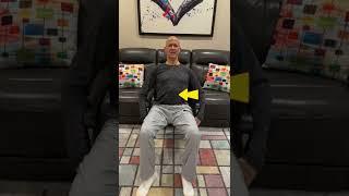 Easy Way to Exercise Your Stomach Sitting in 🪑Chair! Dr. Mandell