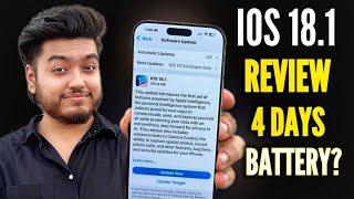 iOS 18.1 Update on iPhone 15 & iPhone 16 Review After 4 DaysBattery performance? Should you update?