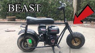 212cc MINI BIKE IS A BEAST! (Predator 212)