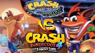 Crash Bandicoot 4: It's About Time vs. Wrath of Cortex