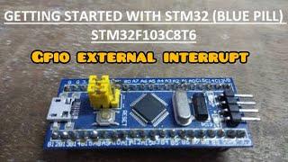 4. GPIO External interrupt | STM32F103 | GPIO | Interrupt