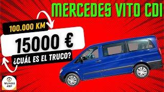 Super bargain! Mercedes Vito with low mileage for only 15,000 euros, what's the catch?