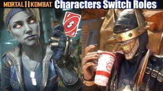 MK11 Characters Switch Roles (Reverse Intros & Dialogues) - Mortal Kombat 11