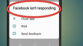 Facebook Isn't Responding Problem | Facebook Not Responding Problem