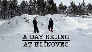 A day skiing at Skiareál Klínovec (Keilberg/Erzgebirge)