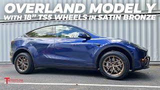 Overland Tesla Model Y Custom Build - Lift Kit, Skid Plate, Brush Guard Bull Bar, 18" Off-Road Tires