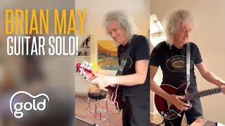 Queen's Brian May plays us a guitar solo!  | Gold Radio