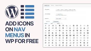 How to Add Images & Icons On Navigation Menus in WordPress For Free