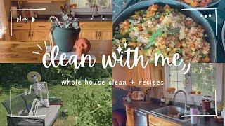 Clean with me | COOK + CLEAN + MOTHERHOOD MOTIVATION