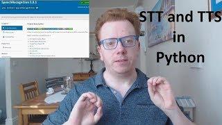 Speech to text and text to speech in Python [S2S supplemental]