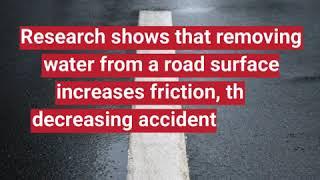 Put Safety First: Grooving Roads Decreases Accidents