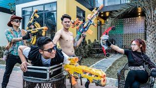 Nerf Guns War : S.W.A.T Seal Team Nerf Guns Attack Big Boss Black Hat Master's Conspiracy