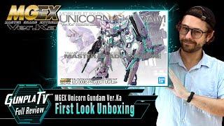 MGEX FIRST LOOK - Unboxing the Unicorn Gundam Ver Ka | Gunpla TV