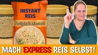 Expressreis adé: So einfach machst Du Instant Reis selbst!  