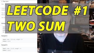 Solving LeetCode - 001 - TwoSum example from a hiring manager