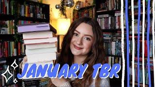 JANUARY TBR 2025 | new release thrillers, cozy fantasy & everything i want to read in the new year