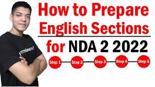 How to START PREPARATION of ENGLISH  for NDA 2 2022 | NDA 2 2022 Strategy | Shubham Varshney