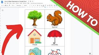 How to Make Flashcards on Google Docs