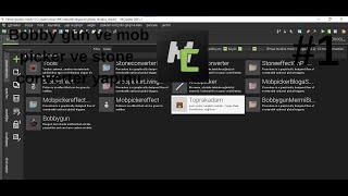Mcreator mob picker stone converter ve bobby gun Yapımı (gerekenler discord)