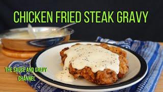 Chicken Fried Steak Gravy | Homemade Gravy | Gravy | White Gravy | White Gravy Recipe